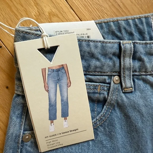 Abrand Venice Straight Jeans - Picture 3 of 3
